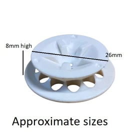 Blindspares spare pull-out cog wheel for Forest-type roman blind, safety breakaway RM1062