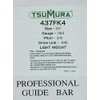 Tsumura 24" LIGHT WEIGHT Guide Bar 3/8-063-84DL Compatible with Husqvarna