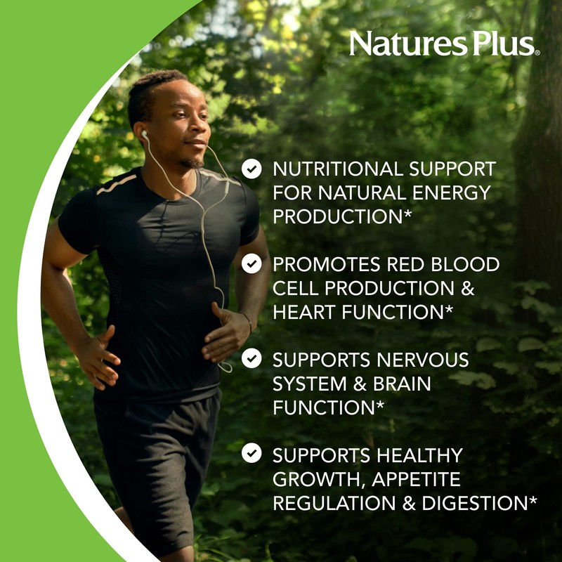 NaturesPlus Vitamin B1 300 mg - 90 Sustained Release Tablets