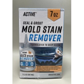 NEW & SEALED - Active Mold Stain Remover Seal Grout Deep Clean 7oz - Deodorizes