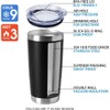 HASLE OUTFITTERS 20oz Tumblers Stainless Steel Mugs with Lid Double