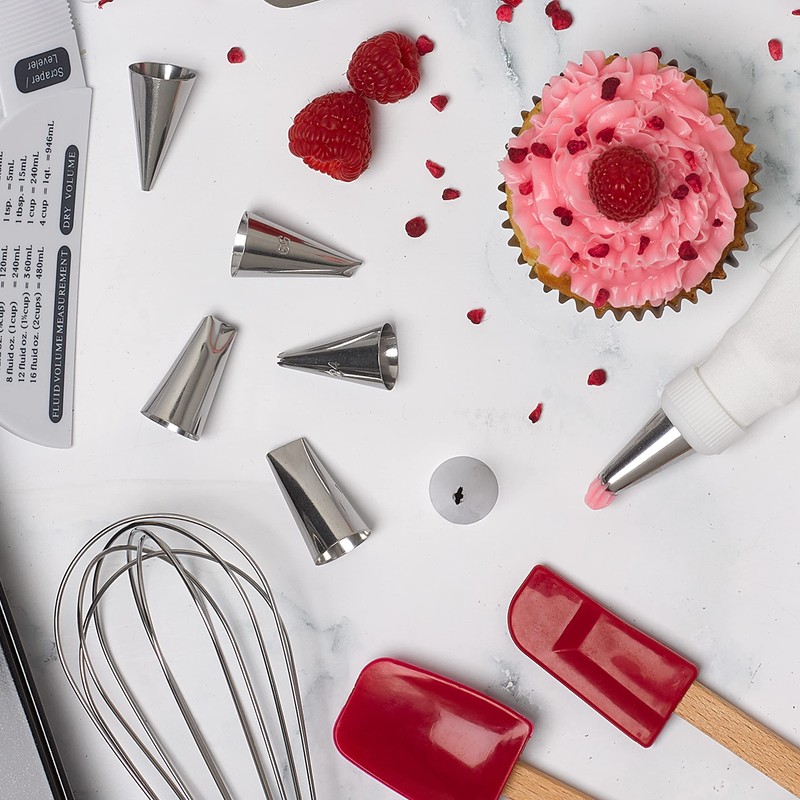 Tala 6 Piece Icing Bag Set with 5 Nozzles and