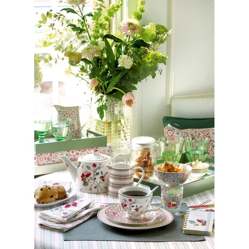 GreenGate STWLATLEI0106 Quiet Latte Cup White 0.35 L (Pack of