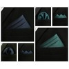 Shlax&Wing 5 Pieces Assorted Mens Pocket Square Handkerchiefs Set Lot