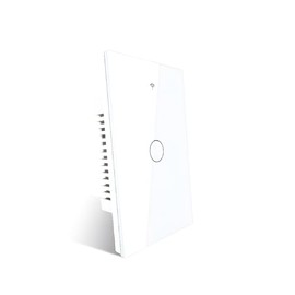 WiFi Smart Wall Light Switch, Glass Panel, Multi-Control (3 Way), 2.4GHz, Neutral Wire Required, Compatible with Alexa & Google Home