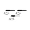 Paulmann 93391 Recessed Light Set of 3 Swivelling Round Dimmable