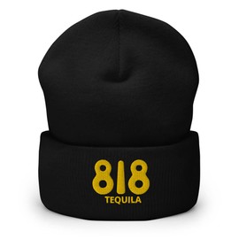 RIVEMUG 818 Tequila Cuffed Beanie Black