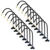 16 Pcs Brass Misting Nozzles Tee with 12 Inch Built