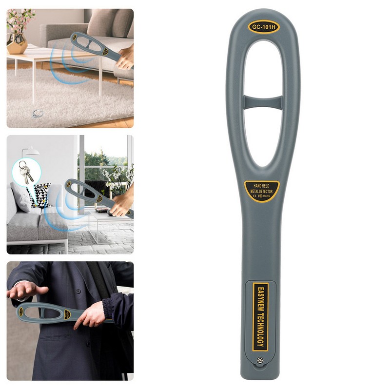 Metal Detector ProfessionalGrade HighSensitivity GC101H Handheld Security Scanner Tool