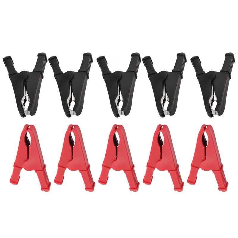 10pcs Electric Test Clip Good Electrical Conductivity Corrosion Resistance Power