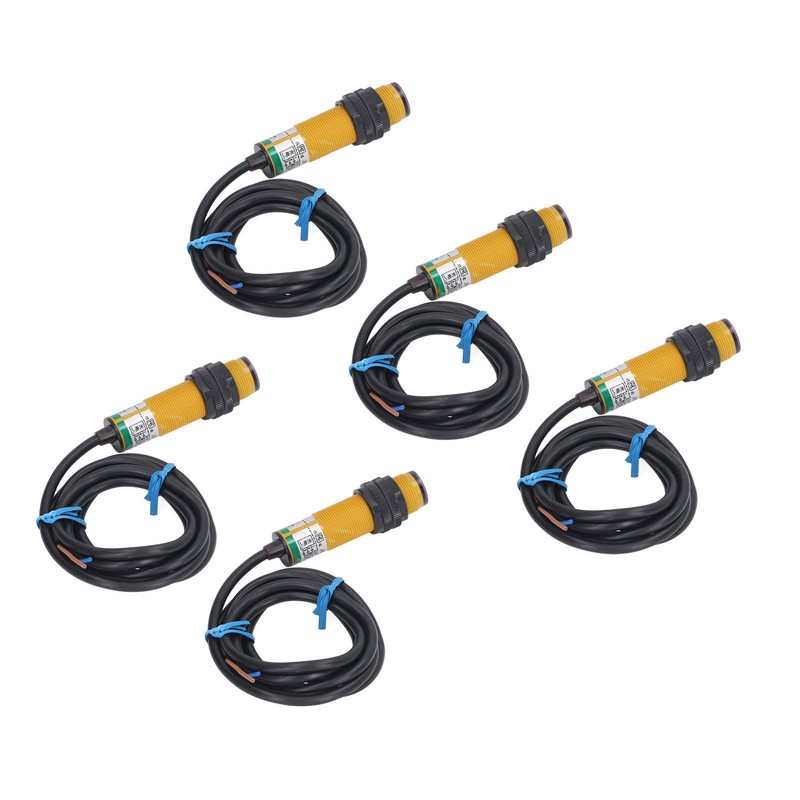 5PCS Infrared Photoelectric Sensor Optoelectronic Switch Diffuse Reflection Type 10‑36VDC