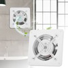 Jenngaoo 25W 220V Extractor Fan, Wall Mounted Bathroom Vent Extractor