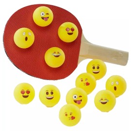 Emoji Universe Ping Pong Balls~2 packs of 6~Total of 12 Balls~New Factory Sealed