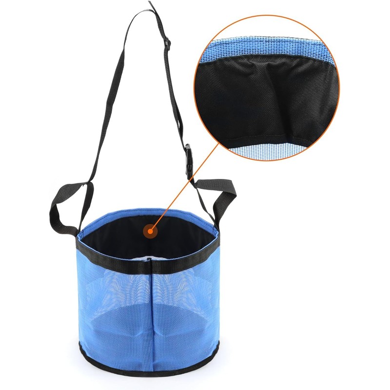Comfort Breathable Horse Feed Bag, Mesh Feed Bucket, Mesh Designed