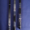 Tiekerbilir Glass Fiber Pool Cue, 2-Pieces Pool Cue Stick -