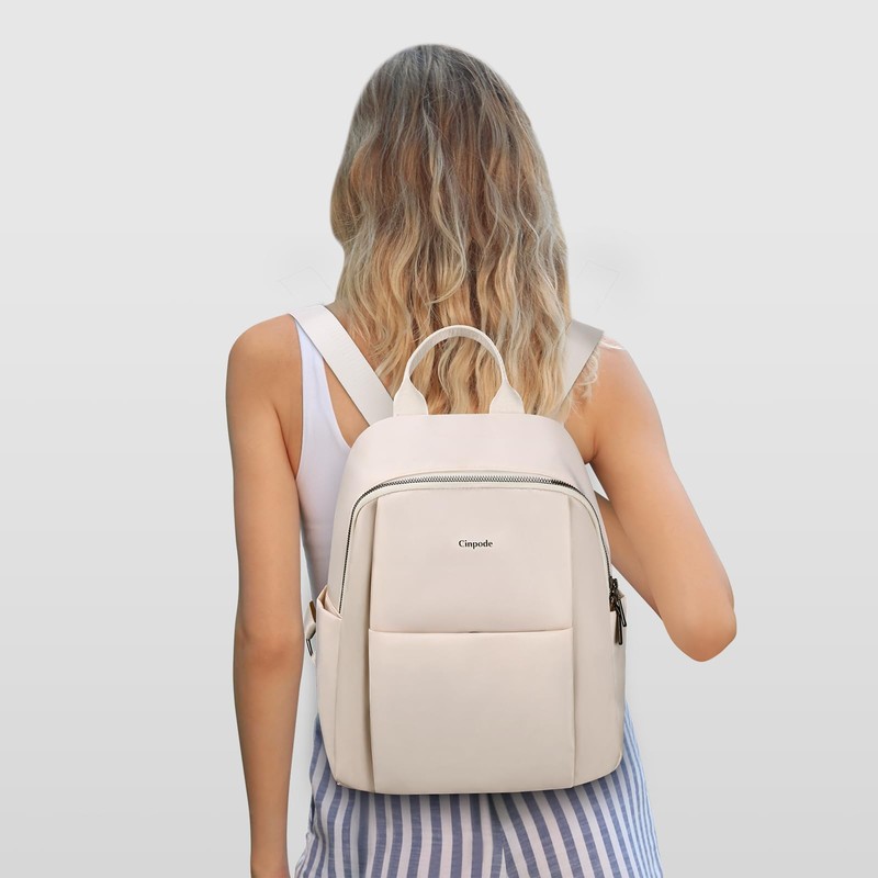 Cinpode Women Backpack Ladies Anti-Theft Rucksack Bag, Lightweight School Bag
