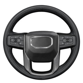 Steering Wheel Cover for GMC Sierra 1500 / Sierra 1500 Limited/Sierra 2500 / Sierra 3500/ Yukon (XL) Hand-Stitched Wheel Steering Wrap