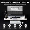 EPOMAKER G84 80% RGB Gaming Mechanical Keyboard, 2.4GHz/ Type-C/BT Wireless