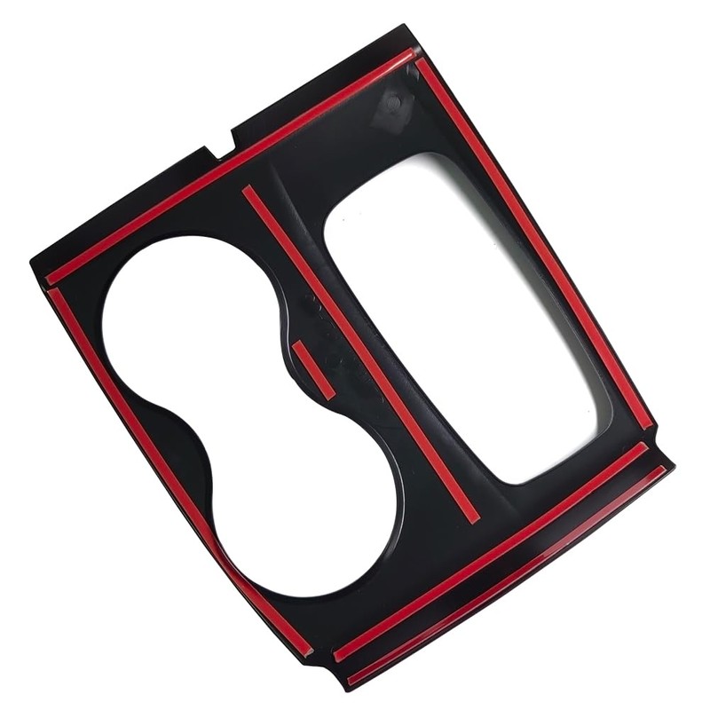 Kolya Matte Black Interior Center Console Gear Shift Panel Cover