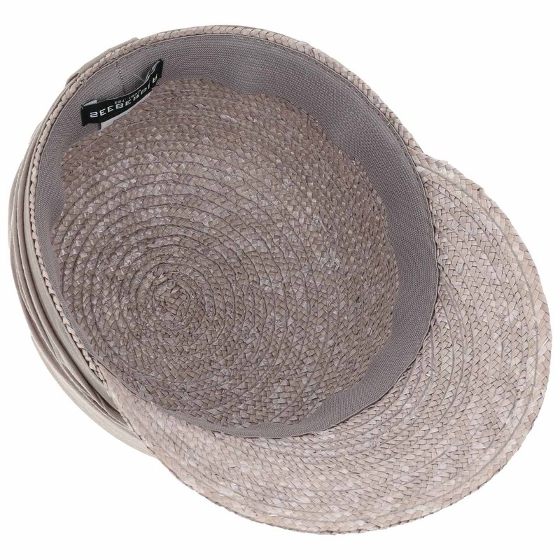 Seeberger Women's Serie Rügen Sunhat, Brown (Taupe 0086), 57 cm