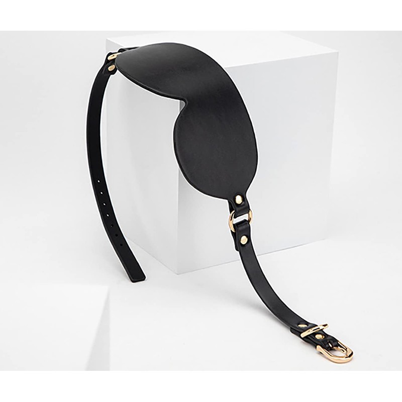 MiXXAR Portable Premium Leather Sleeping Mask,Cosplay Eye Cover for Indoor