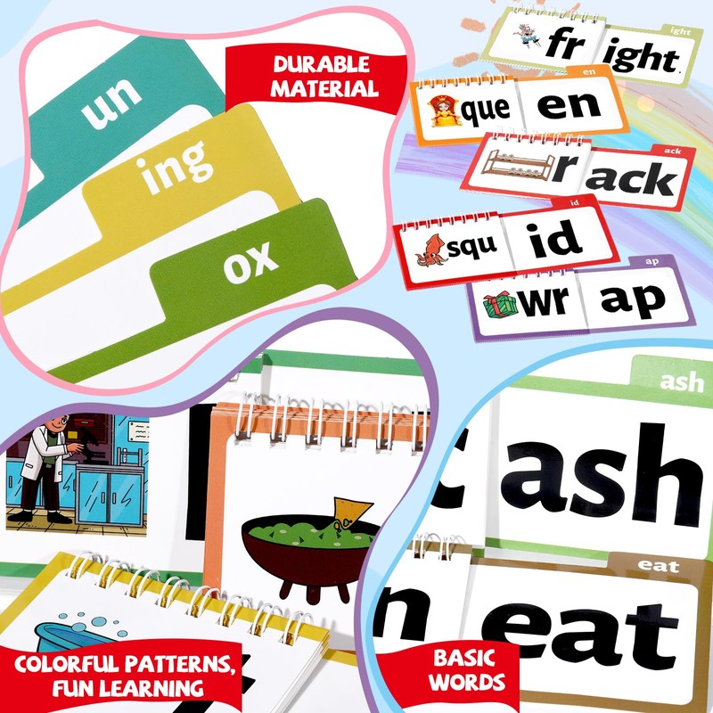 chiazllta 48 Word Family Build Book Spell Read and Rhyme