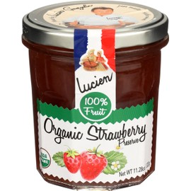 LUCIEN GEORGELIN Organic Strawberry Fruit Spread, 11.28 OZ