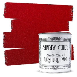 Shabby Chic Chalk Based Furniture Paint Metallic Red, 250ml