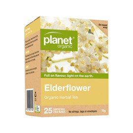 Planet Organic Elderflower Herbal Tea 25 Tea Bags