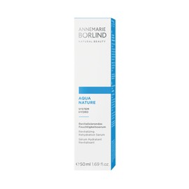 ANNEMARIE BÖRLIND - AQUANATURE Revitalizing Rehydration Serum - Aloe Algae and Hyaluronic Acid Vegan Natural Facial Toner - Soothes, Hydrates, and Primes Skin for Day Cream - 5.07 Fl. Oz.