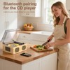 MANGOSTAN Portable CD Player with Speaker, Retro CD Player with