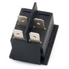 Heschen Rocker Switch ON-OFF DPST 4 Terminals Green Light 16A