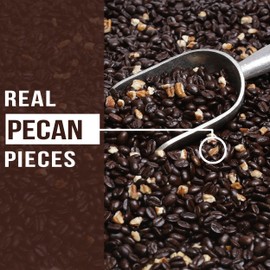 Lola Savannah Texas Pecan Whole Bean Caffeinated Coffee, 1lb