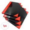 A4 Size Stylish Black & Red Waterproof Notebook, 68 Pages