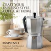 Mixpresso 9 Cup Moka Pot Cuban Coffee Maker, Moka Pot