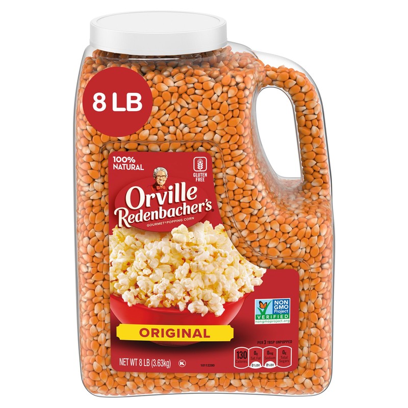 Orville Redenbacher's Gourmet Popcorn Kernels, Original Yellow, 4g Fiber Per