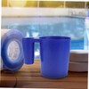 Abaodam Pool Durable Plastic Powder Scoop with Handle for Efficient