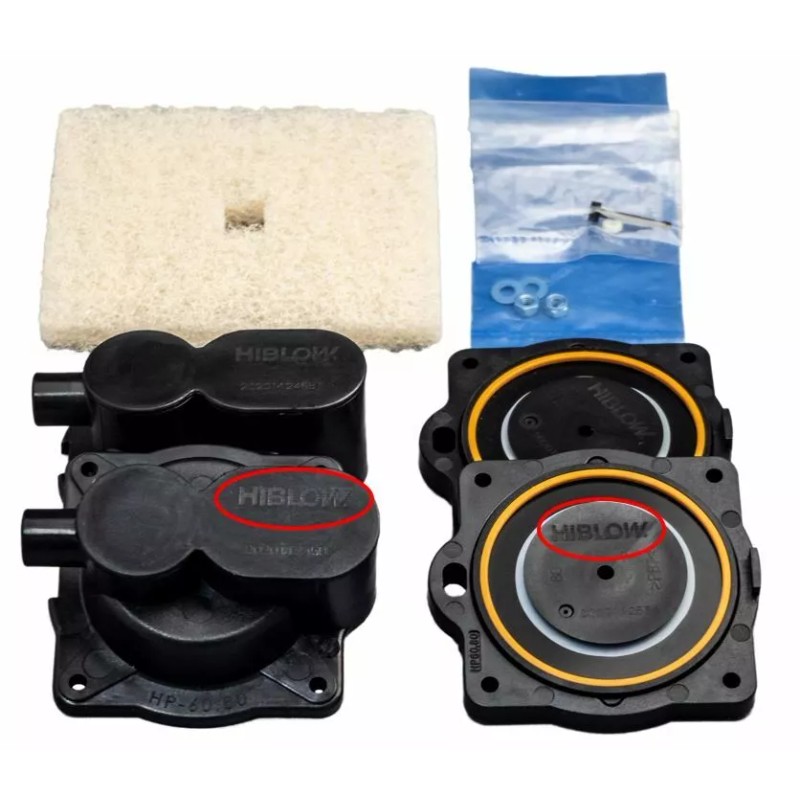 HIBLOW HP-60 (HP60) HP-80 (HP80) Rebuild/Repair Kit - Genuine Factory