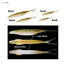 Depth Sakamata Shad F Eco 4in #20 Watermelon Pro Blue