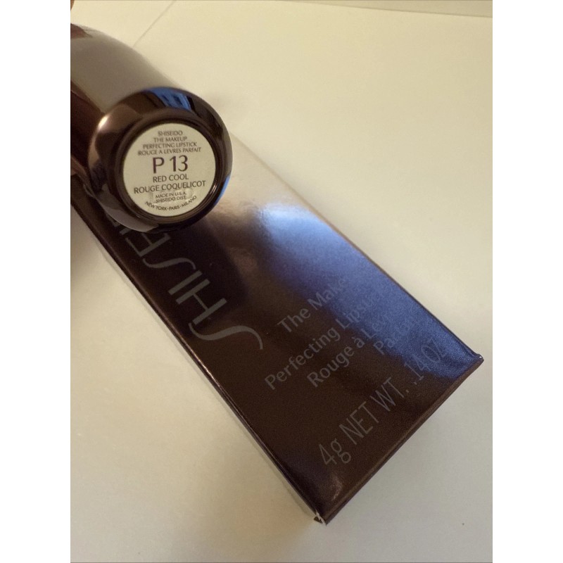 Shiseido new rare SHISEIDO The Makeup Perfecting Lipstick P13 Red