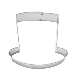 Top Hat 3.5 Inch Cookie Cutter from The Cookie Cutter Shop – Tin Plated Steel - Made in the USA
