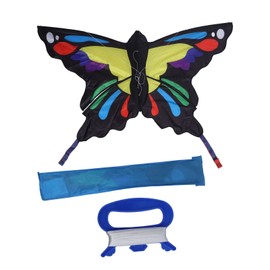 Animal Kite Single Line Yellow Butterfly Colorful Kite for Beginner Boys Girls Birthday Gifts