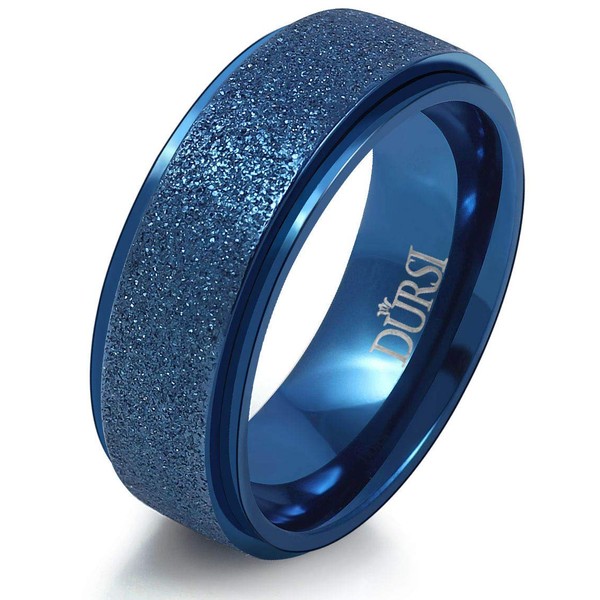 DURSI Spinner Ring for Men Women Stainless Steel Fidget Ring