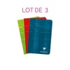Clairefontaine 663602AMZC Set of 3 Booklets, 48 Sheets, 11 x