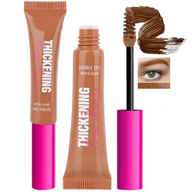 Eyebrow Gel with Waterproof Formula, Long-Wear, Volumizing Brow Gel with Buildable Creamy Formula for Color and Structure, Non-Sticky, Smudge-Proof Instant Brow Styler (Auburn)