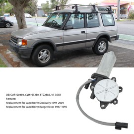 KIMISS Automotive Electric Window Regulator Motor Replacement Left Front Rear Power Window Motor CUR100450 Anti Clip Replacement Part for Discovery