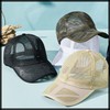 White Fang CZ068 Hat, Sports, Brim, Plain, Mesh, Stylish, Cool,