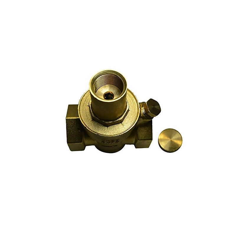 Adjustable Water Pressure Regulator Valve Water Pressure Reducer with Gauge