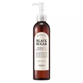 Skin Food 스킨푸드 블랙슈가 퍼펙트 클렌징 오일 대용량 기획 (300ml) Skin Food Black Sugar Perfect Cleansing Oil Large Size (300ml)