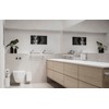 Zone Denmark Rim Wall Toilet Roll Holder, Diameter 13.2 cm,